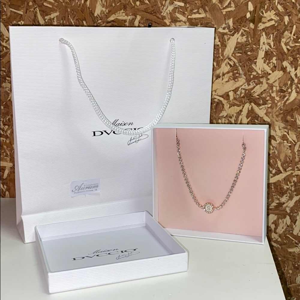 Maison Dvccio “S” Tennis Bracelet Made in Italy